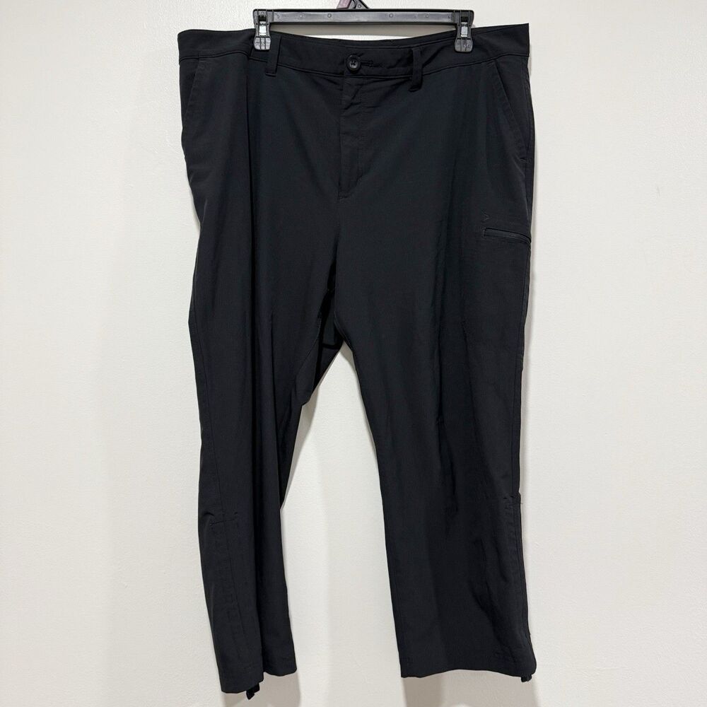 Eddie Bauer Black Ripstop Ankle Outdoor Hiking Capri Pants Women Size 16